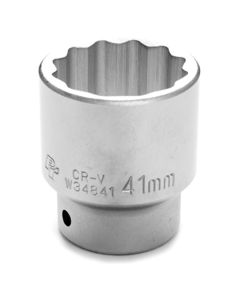 WLMW34841 image(0) - Wilmar Corp. / Performance Tool 41MM 12PT CHROME SOCKET