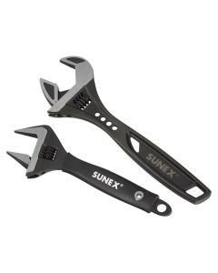 SUN9617 image(0) - Sunex 2-Piece Adjustable Wrench Set (10 in.