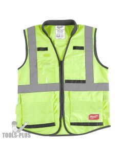 MLW48-73-5043 image(0) - Milwaukee Tool Hi Vis Yel Prfrm Sfty Vest-XXL/XXXL