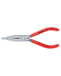 KNP1301-614 image(1) - KNIPEX 6 1/4" Electricians Pliers 10, 12, 14