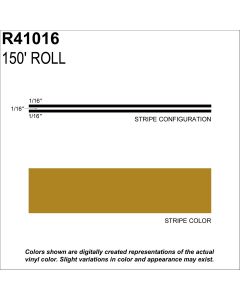 SHR41016 image(0) - MS, 3/16" X 150'; Gold Metallic