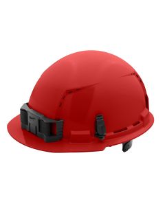 MLW48-73-1228 image(0) - Milwaukee Tool BOLT Red Front Brim Vented Hard Hat w/6pt Ratcheting Suspension (USA) - Type 1, Class C