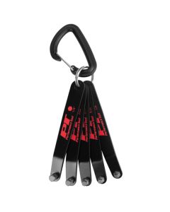 WLMW86108 image(0) - 5pc Low Profile SAE Hex Key Set