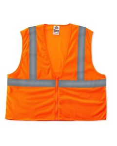 ERG20989 image(0) - 8205Z 4XL/5XL Orange Type R Class 2 Super Mesh Vest