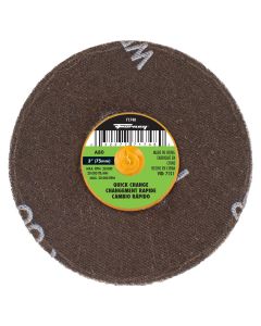 FOR71748 image(0) - Forney Industries Quick Change Sanding Disc, 3 in, 80 Grit