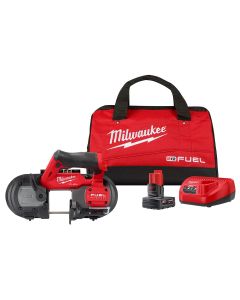 MLW2529-21XC image(0) - Milwaukee Tool M12 FUEL Compact Band Saw Kit