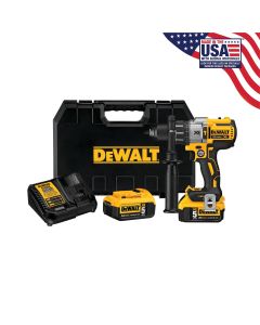 DWTDCD996P2 image(0) - DeWalt Dewalt 20V MAX XR 3 Speed Hammerdrill Kit