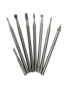 Forney Industries 8-Piece Mini Steel Burr Set