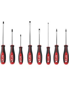 MLW48-22-2718 image(0) - Milwaukee Tool 8pc Screwdriver Kit w/ Square