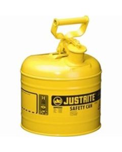 JUS7125200 image(1) - Justrite Mfg. Co. 2.5G/9.5L Safety Can Yellow