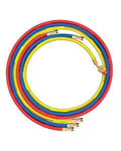 MSC83660 image(0) - Mastercool R1234yf set of 3 hoses. Red, blue and yellow