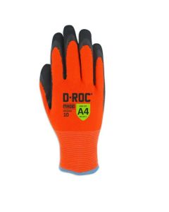 Magid Glove & Safety Magid D-ROC HV550W Waterproof Thermal Coated Work Glove Size 9: Large - 12 PACK