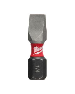 MLW48-32-4418 image(1) - Milwaukee Tool SHOCKWAVE Impact Slotted 1/4" Insert Bits (2PK)