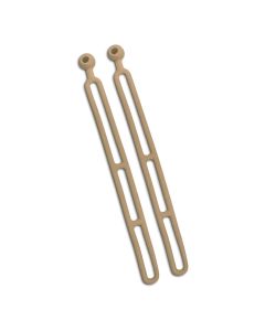 BLBBBRT01-BG image(0) - Rapid Tie 16" Non Marring Adjustable Extendable Strap, Patented, Made in USA - 2 Pack - Beige