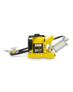 ESC10382 image(0) - ESCO 20 Ton Low Profile Had Pro Series Air Hydraulic Bottle Jack