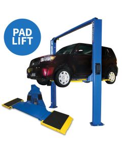 ROTSPOA7N14X0 image(0) - SPOA7 - 2- Stage Low Profile Two-Post Lift, Asymmetrical w/ Movable Pad (7,000 LB. Capacity)  70 5/8"  Rise
