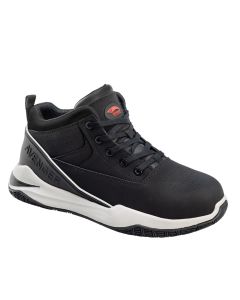 Avenger Work Boots - Reaction Series - Men's High Top Athletic Shoe - Aluminum Toe - AT |EH |SR - Black - Size: 15W