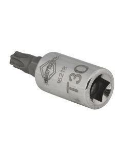 MAY16218 image(2) - Mayhew Mayhew T30 Torx&reg; Short Insert Socket Bit, 1/4-Inch Drive