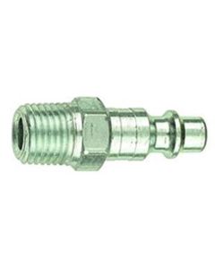 AMFCP21-03-10 image(0) - Amflo 1/4" Coupler Plug with 3/8" Male Threads I/M Industrial - Pack of 10