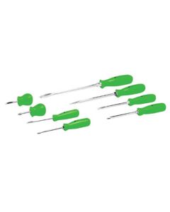 WLMW904GN image(0) - Wilmar Corp. / Performance Tool 8 Pc High-Vis S/D Set - Green