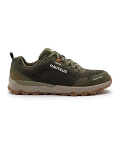 FSIN5301-10.5D image(1) - Nautilus Safety Footwear Nautilus Safety Footwear - TRILLIUM - Men's Low Top Shoe - CT|EH|SF|SR - Olive - Size: 10.5 - D - (Regular)