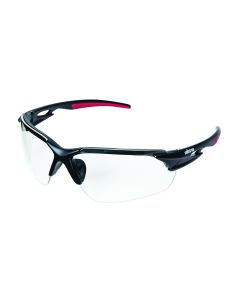 SRWS72300 image(0) - Sellstrom - Safety Glasses - XP450 Series - Clear Lens - Black/Red Frame -  HC/AF
