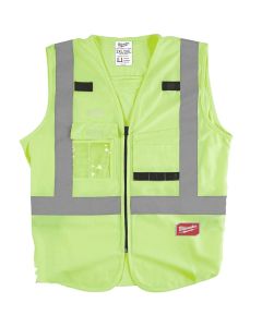 MLW48-73-5023 image(0) - Milwaukee Tool Hi Vis Yellow Safety Vest-XXL/XXXL