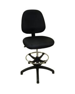 LDS1010574 image(0) - ShopSol Workbench Big & Tall Chair Fabric 400 lbs Capacity