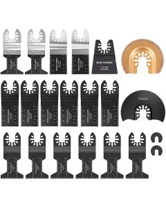 TIT85120 image(1) - Titan 21 pc. Oscillating Saw Blade Kit