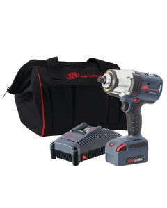 IRTW7152-K12 image(1) - Ingersoll Rand 20V High-torque 1/2" Cordless Impact Wrench Kit, 1500 ft-lbs Nut-busting Torque, 1 Battery and Charger