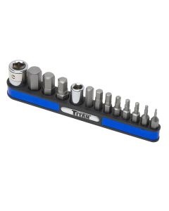 TIT16112 image(1) - TITAN 13-PC METRIC HEX BIT SET