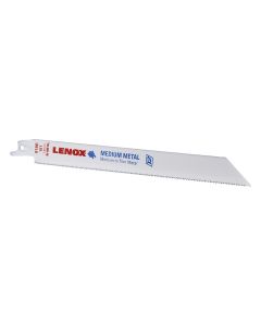 LEX20578 image(0) - Lenox Tools Reciprocating Saw Blades, 818R, Bi-Metal, 8 in. Lo