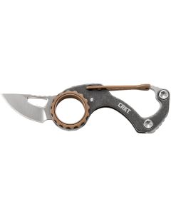 CRK9082 image(0) - CRKT (Columbia River Knife) 9082 Compano&trade; Carabiner Drop Point