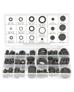 KTI00091 image(0) - K Tool International 125-pc Grommet Assortment Kit