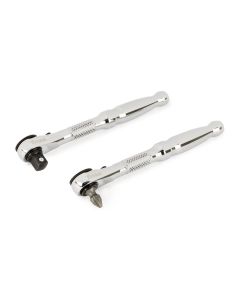 TIT11335 image(0) - Titan 2 pc. 1/4 in. Drive Micro Ratchet and Ratcheting Bit Driver Set