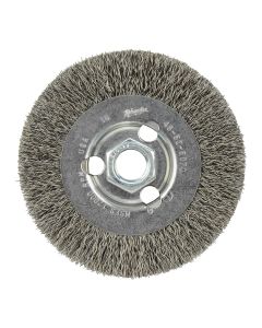 MLW48-52-5070 image(1) - Milwaukee Tool 4" Radial Crimped Wheel- Carbon Steel