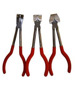 V8T8689 image(0) - 3pc Tubing bender/plier set in canvas pouch