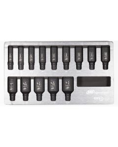 IRTDXSK2H14L image(0) - Ingersoll Rand DXS2 Drive Hex Deep SAE Impact Socket Set, 14-Piece