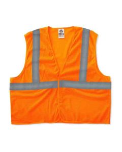 ERG20961 image(0) - Ergodyne 8205HL XS Orange Type R Class 2 Super Mesh Vest