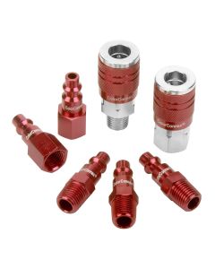 Legacy Manufacturing COLORCONNEX TYPE D 7PC 1/4" BODY COUPLER & PLUG KI