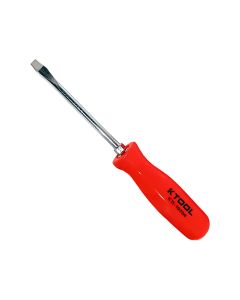KTI19704 image(0) - 4 in. Slotted Screwdriver with Orange Handle (EA)