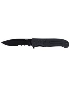 CRK6885 image(0) - CRKT (Columbia River Knife) Ignitor&reg; Assisted Black w/Veff Serrations&trade;