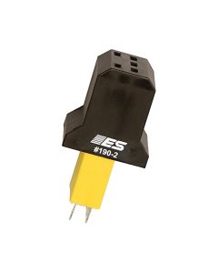 ESI190-2 image(0) - Electronic Specialties shielded relay adaptor (yellow)