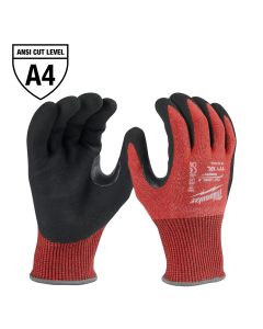 Milwaukee Tool Cut Level 4 Nitrile Dipped Gloves - XXL