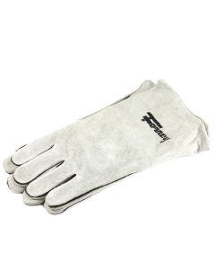 Forney Industries Gray Leather Welding Gloves (Men's L)