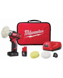 MLW2438-22X image(0) - M12 CORDLESS VARIABLE SPEED POLISHER SANDER 5-PC ACCESSORY KIT