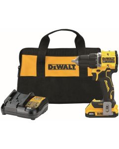 DWTDCD794D1 image(0) - DeWalt ATOMIC COMPACT SERIES&trade; 20V MAX* Brushless Cordless 1/2 in. Drill/Driver