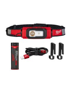 MLW2116-21 image(1) - Milwaukee Tool REDLITHIUM USB BEACON Hard Hat Light