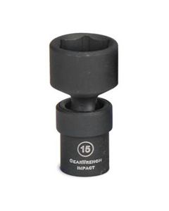 KDT84165 image(0) - GearWrench 1/4" DRIVE UNIVERSAL IMPACT SOCKET 10MM