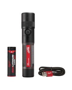 MLW2161-21 image(0) - Milwaukee Tool REDLITHIUM USB 1100L Twist Focus Flashlight